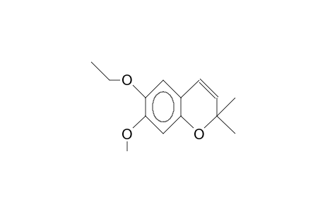 6-Ethoxy-7-methoxy-2,2-dimethyl-1-benzopyran