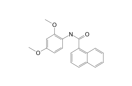 N-(2,4-Dimethoxyphenyl)naphthalene-1-carboxamide