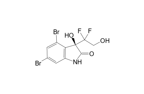 (R)-4,6-dibromo-3-(1,1-difluoro-2-hydroxyethyl)-3-hydroxyindol-2-one