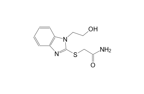 2-[1-(2-Hydroxy-ethyl)-1H-benzoimidazol-2-ylsulfanyl]-acetamide