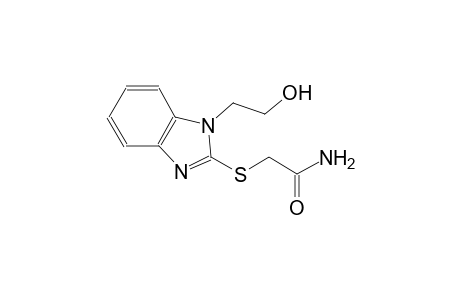 2-[1-(2-Hydroxy-ethyl)-1H-benzoimidazol-2-ylsulfanyl]-acetamide