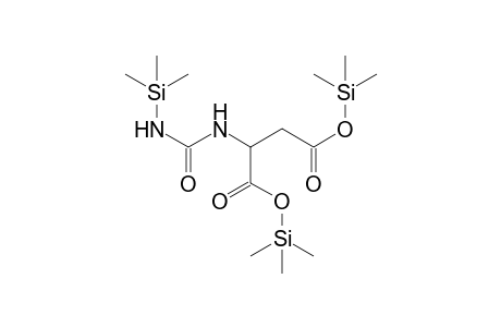 N-carbamoylaspartate, 3TMS