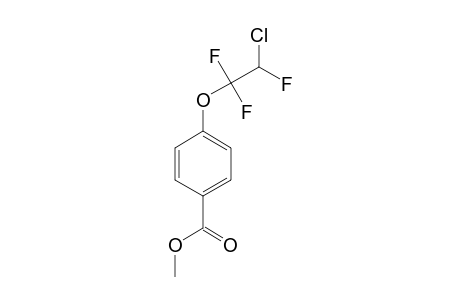 p-(2-chloro-1,1,2-trifluoroethoxy)benzoic acid, methyl ester