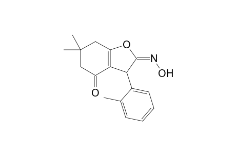 (E)-2-(Hydroxyimino)-6,6-dimethyl-3-o-tolyl-2,3,6,7-tetrahydrobenzofuran-4(5H)-one