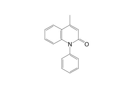 4-Methyl-1-phenylcarbostyril