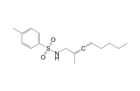 4-methyl-N-(2-methylocta-2,3-dienyl)benzenesulfonamide