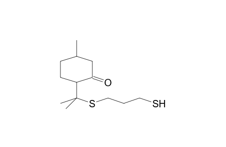 2-(5-MERCAPTO-1,1-DIMETHYL-2-THIAPENTYL)-5-METHYLCYCLOHEXAN-1-ON