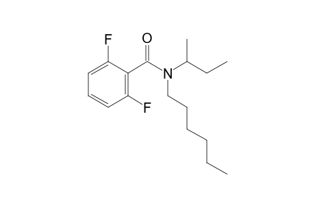 Benzamide, 2,6-difluoro-N-(2-butyl)-N-hexyl-