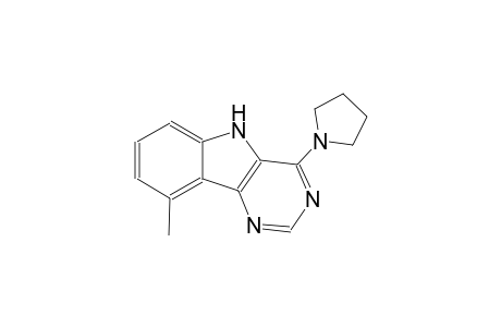 9-methyl-4-(1-pyrrolidinyl)-5H-pyrimido[5,4-b]indole