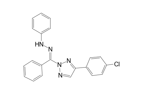 2-BENZOYL-(4-[P-CHLOROPHENYL]-2H-1,2,3-TRIAZOLE)-PHENYLHYDRAZINE