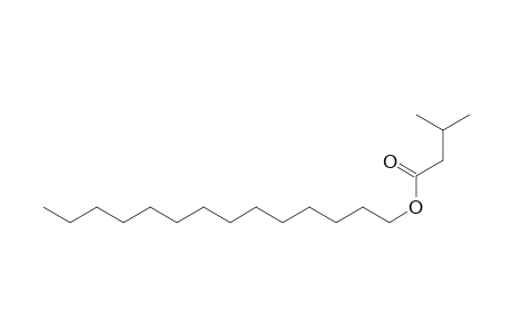 Isovaleric acid, tetradecyl ester