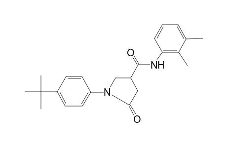 5-Oxopyrrolidine-3-carboxamide, 1-(4-tert-butylphenyl)-N-(2,3-dimethylphenyl)-
