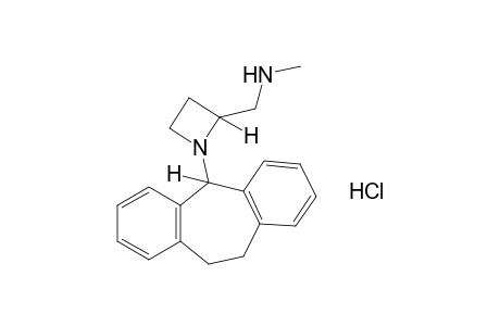 1-(10,11-dihydro-5H-dibenzo[a,d]cyclohepten-5-yl)-2-[(methylamino)methyl]azetidine, monohydrochloride