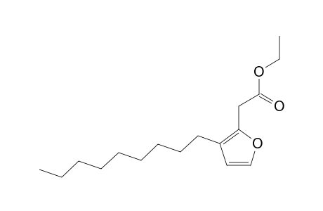 ethyl 2-(3-nonylfuran-2-yl)acetate