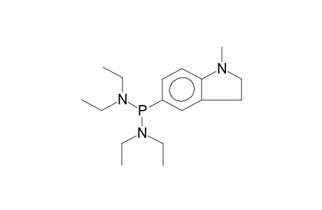 1-METHYL-5-(N,N,N',N'-TETRAETHYLDIAMIDOPHOSPHONITO)INDOLINE