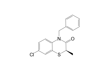 (R)-4-benzyl-7-chloro-2-methyl-2H-benzo[b][1,4]thiazin-3(4H)-one