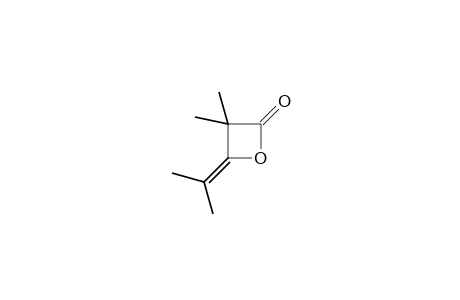 3,3-dimethyl-4-isopropylidene-2-oxetanone