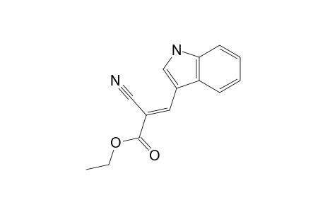 Ethyl(2E)-2-cyano-3-(1H-indolyl-3-yl)acrylate