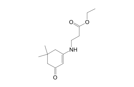 N-(5,5-dimethyl-3-oxo-1-cyclohexen-1-yl)-beta-alanine, ethyl ester