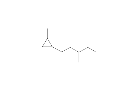 Cyclopropane, 1-methyl-2-(3-methylpentyl)-