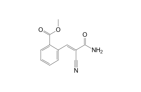 2-(Methoxycarbonyl)-.alpha.-cyanocinnamyl-amide