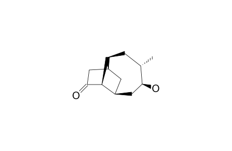 (1S*,3S*,6R*,7S*,9S*,10S*)-10-HYDROXY-9-METHYLTRICYCLO-[5.4.0.0-(3,7)]-UNDECAN-5-ONE