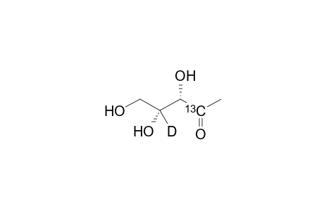 [2-(13)C,4-(2)H]-1-Deoxy-D-xylulose