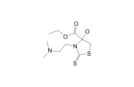 Ethyl 3-(2-(dimethylamino)ethyl)-4-hydroxy-2-thioxothiazolidine-4-carboxylate