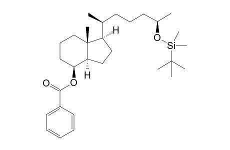 (8S,20S)-des-A,B-S-benzoyloxy-20-[(4R)-tert-butyldimethylsilyloxy-pentyl]pregnane