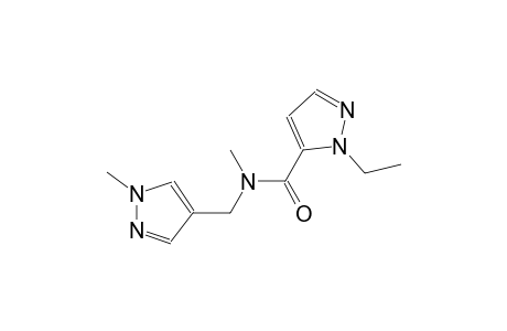 1-ethyl-N-methyl-N-[(1-methyl-1H-pyrazol-4-yl)methyl]-1H-pyrazole-5-carboxamide