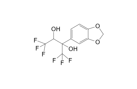 2-(1,3-benzodioxol-5-yl)-1,1,1,4,4,4-hexafluoro-butane-2,3-diol