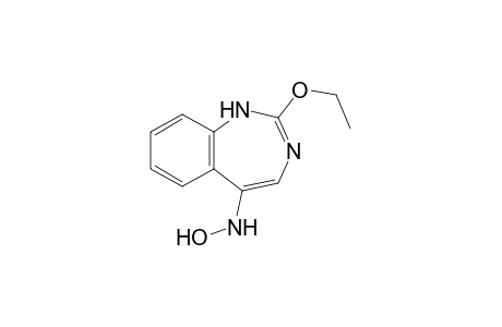 2-ethoxy-5-(hydroxyamino)-1H-1,3-benzodiazepine