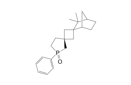 3,3-Dimethyl-1"-phenyldispiro[bicyclo[2.2.1]heptane-2,1'-cyclobutane-3,3"-phospholane]1"-oxide