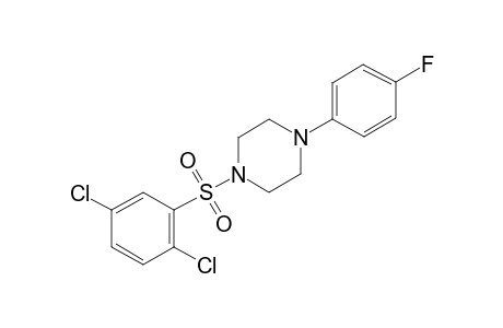 1-[(2,5-Dichlorophenyl)sulfonyl]-4-(4-fluorophenyl)piperazine