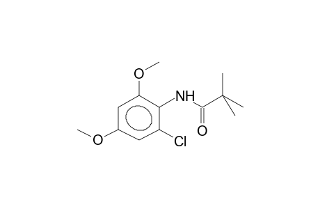 N-PIVALOYL-6-CHLORO-2,4-DIMETHOXYANILINE