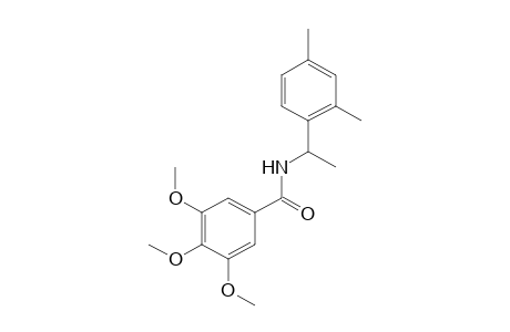 3,4,5-trimethoxy-N-(alpha,2,4-trimethylbenzyl)benzamide