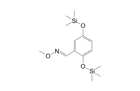 2,5-Dihydroxybenzaldehyde, 2TMS, 1MEOX