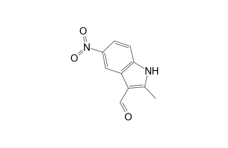 2-Methyl-5-nitro-1H-indole-3-carbaldehyde