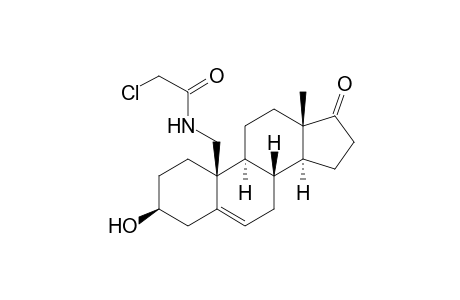 Acetamide, 2-chloro-N-[(3.beta.)-3-hydroxy-17-oxoandrost-5-en-19-yl]-