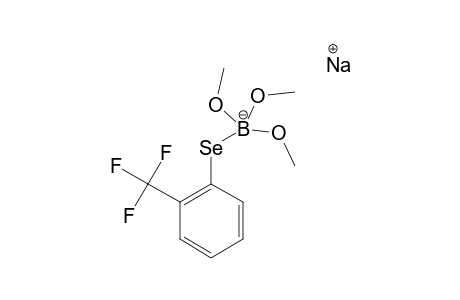 SODIUM-[2-(TRIFLUOROMETHYL)-PHENYL]-SELENO-(TRIMETHOXY)-BORATE