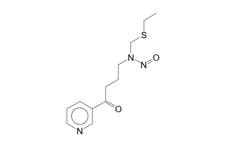 4-(Ethylsulfanylmethyl-N-nitroso-amino)-1-pyridin-3-yl-butan-1-one