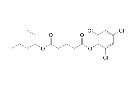 Glutaric acid, 2,4,6-trichlorophenyl 3-hexyl ester