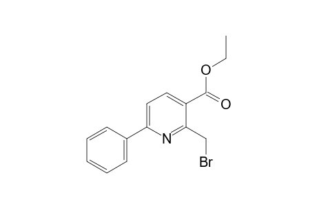 2-(bromoethyl)-6-phenylnicotinic acid, ethyl ester
