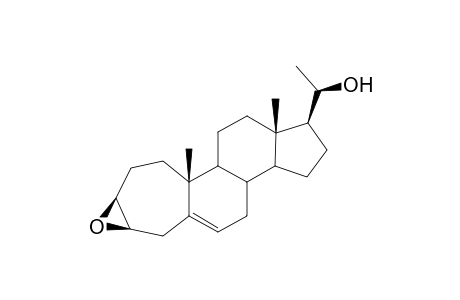 3.bete.,4.beta.-Epoxy-20.beta.-hydroxy-A-homo-5-pregnene