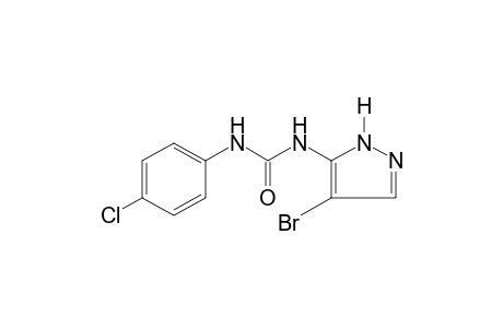 1-(4-bromopyrazol-5-yl)-3-(p-chlorophenyl)urea