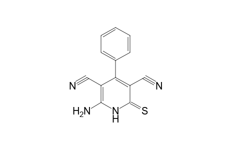 6-Amino-4-phenyl-2-thioxo-1,2-dihydro-3,5-pyridinedicarbonitrile