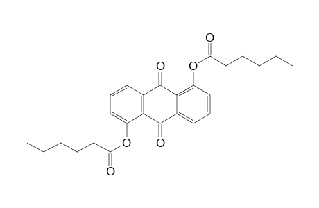 (5-Hexanoyloxy-9,10-dioxo-1-anthryl) hexanoate