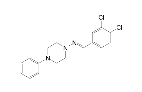 1-piperazinamine, N-[(E)-(3,4-dichlorophenyl)methylidene]-4-phenyl-