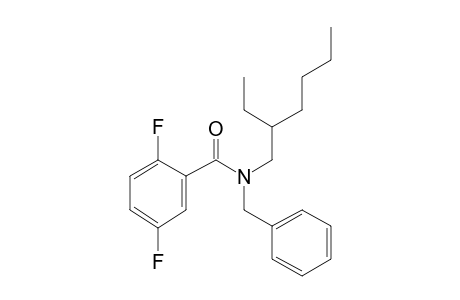 Benzamide, 2,5-difluoro-N-benzyl-N-(2-ethylhexyl)-