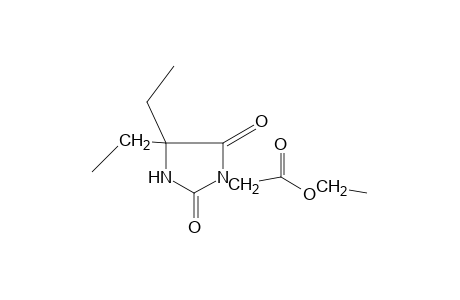 3-HYDANTOINACETIC ACID, 5,5-DIETHYL-, ETHYL ESTER